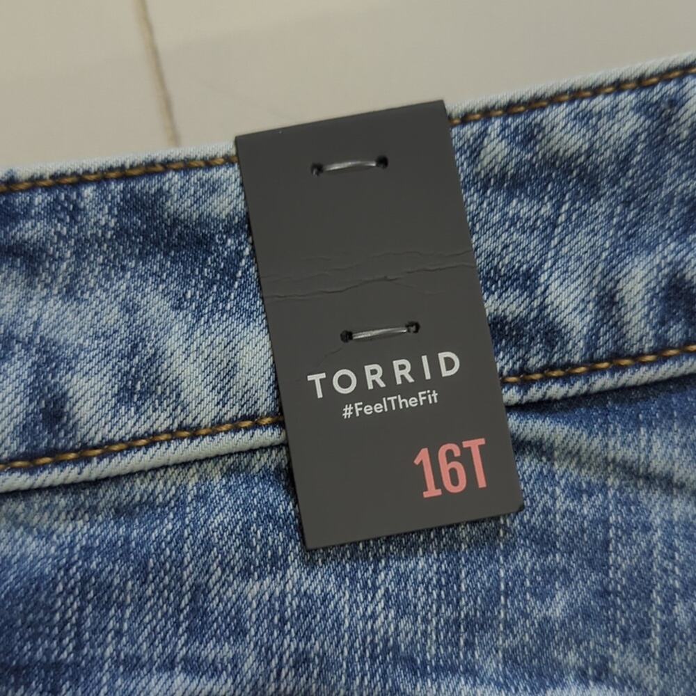 Torrid Perfect Skinny Ankle Vintage Stretch Jean Women's 16 Tall Curvy Mid Rise - Picture 8 of 8